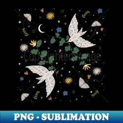Birds - Modern Sublimation PNG File - Bring Your Designs to Life