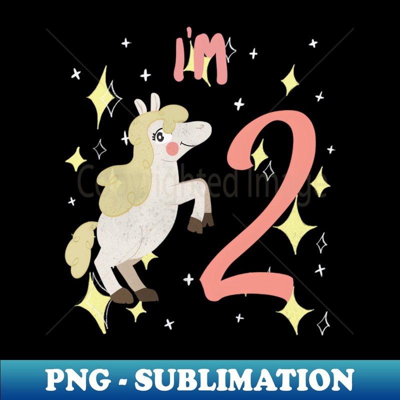 ZS-815_2nd Birthday Unicorn Girls Cute 3109.jpg