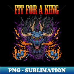 FIT FOR A KING BAND - Creative Sublimation PNG Download - Spice Up Your Sublimation Projects