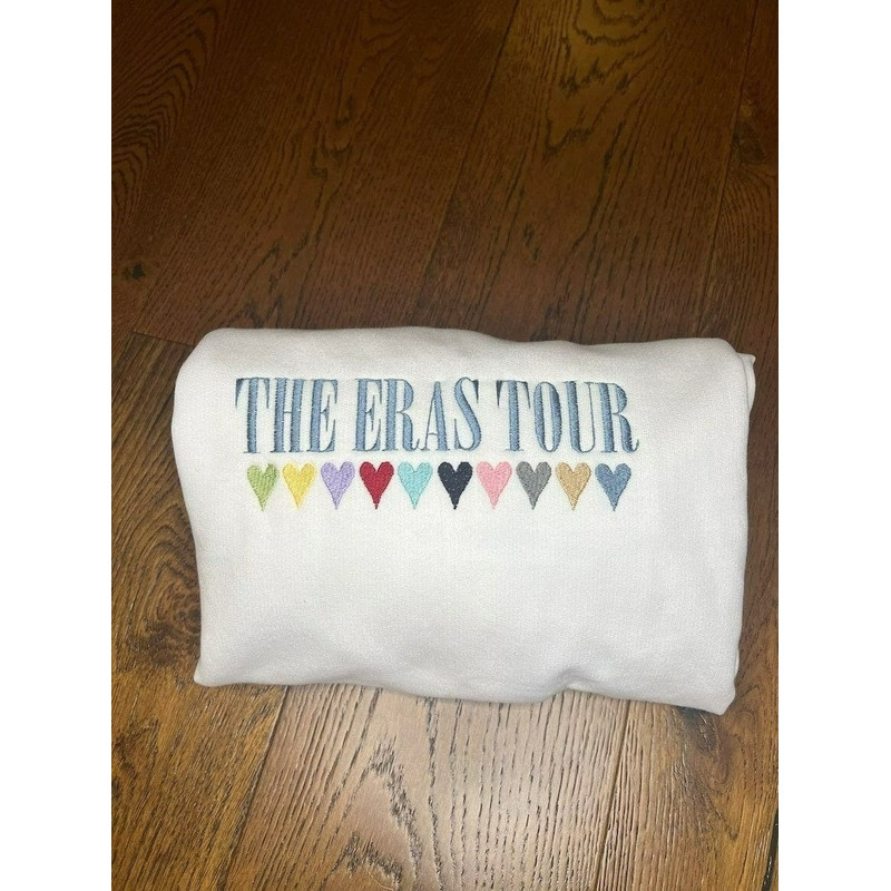 The Eras Tour Hoodie, The Eras Tour Round Neck Floral Shirt, Floral Fan Shirt, Fan Gift3.jpg