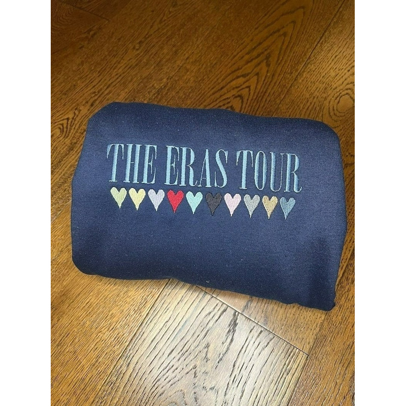 The Eras Tour Hoodie, The Eras Tour Round Neck Floral Shirt, Floral Fan Shirt, Fan Gift4.jpg