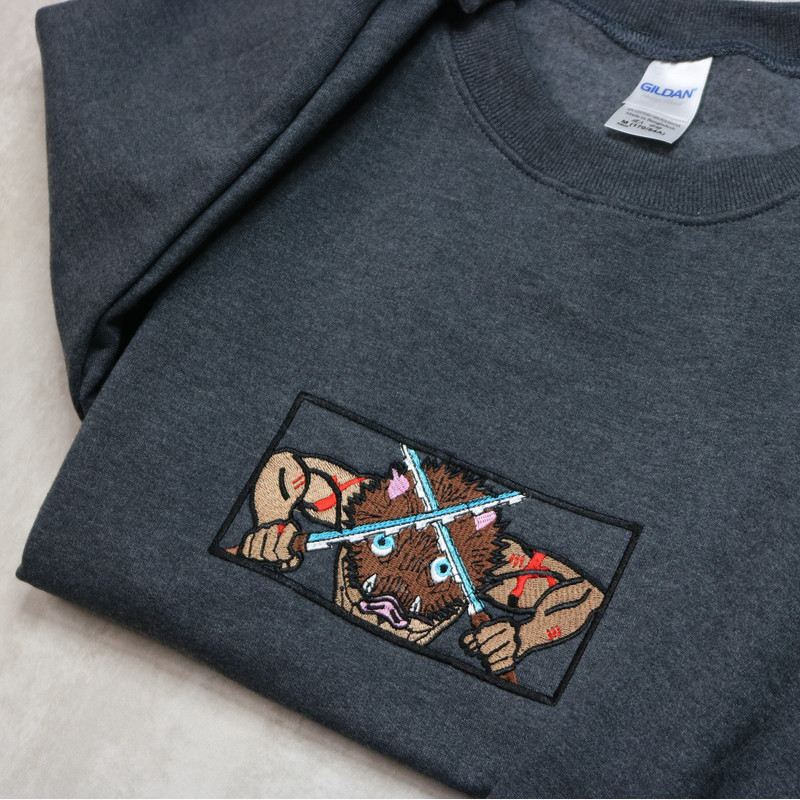 Anime Embroidered Sweatshirt, Embroidered Anime Shirt, Anime Shirt, Embroidered Shirt, Embroidered Hoodie, Anime Tee, Anime Shirt EKNYA021.jpg