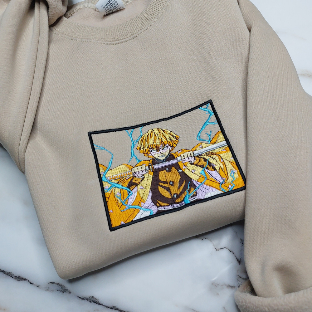 Anime Embroidered Sweatshirt, Embroidered Anime Shirt, Anime Shirt, Embroidered Shirt, Embroidered Hoodie, Anime Tee, Anime Shirt EKNYA035.jpg