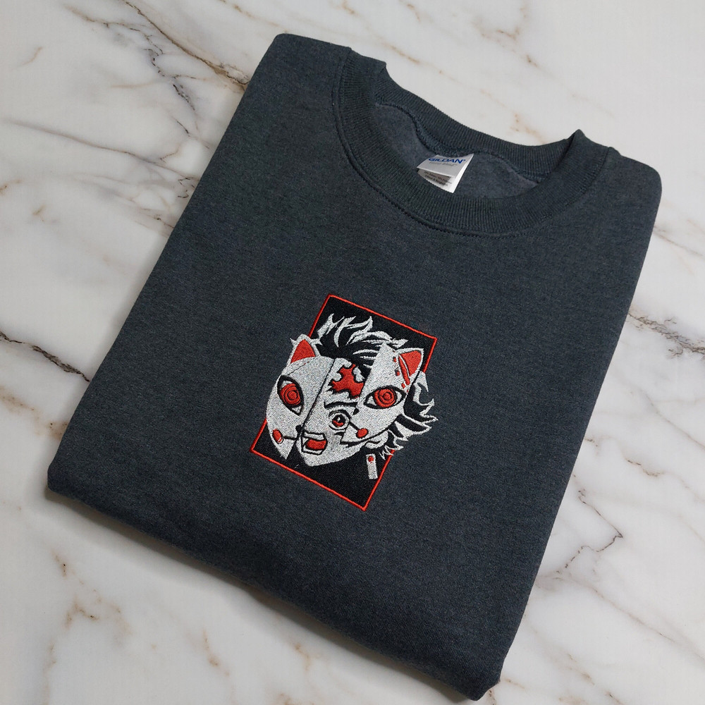 Anime Embroidered Sweatshirt, Embroidered Anime Shirt, Anime Shirt, Embroidered Shirt, Embroidered Hoodie, Anime Tee, Anime Shirt EKNYA069.jpg