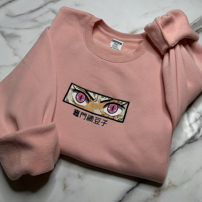 Anime Embroidered Sweatshirt, Embroidered Anime Shirt, Anime Shirt, Embroidered Shirt, Embroidered Hoodie, Anime Tee, Anime Shirt EKNYA139.jpg