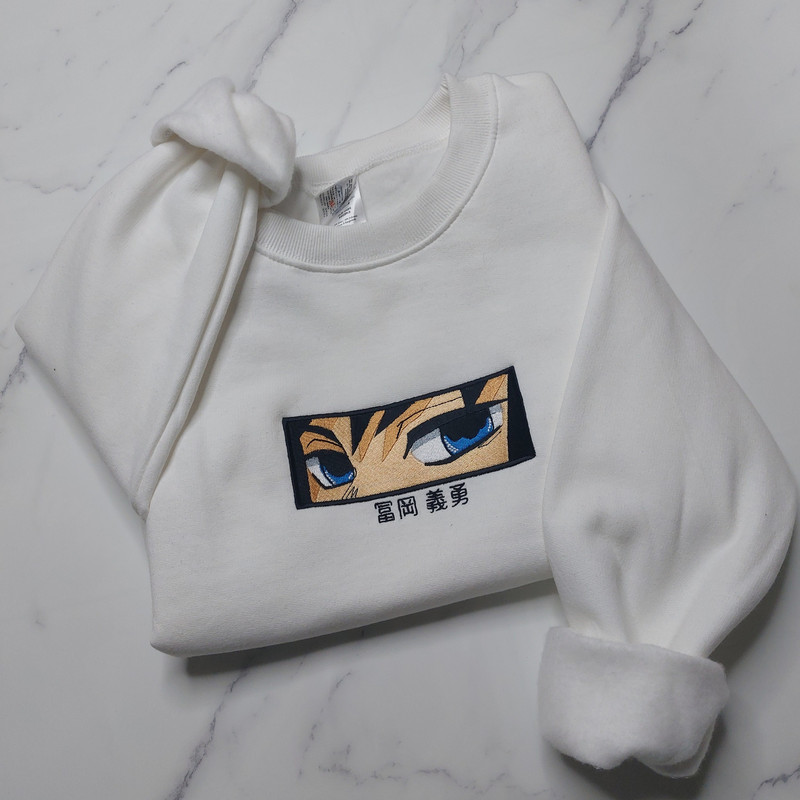 Anime Embroidered Sweatshirt, Embroidered Anime Shirt, Anime Shirt, Embroidered Shirt, Embroidered Hoodie, Anime Tee, Anime Shirt EKNYA144.jpg