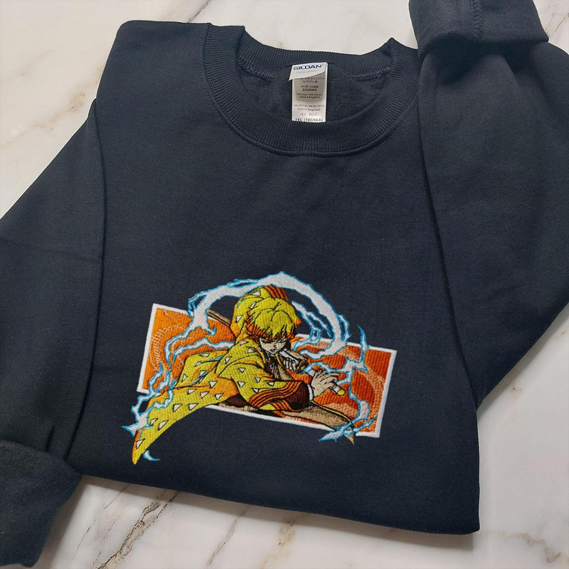 Anime Embroidered Sweatshirt, Embroidered Anime Shirt, Anime Shirt, Embroidered Shirt, Embroidered Hoodie, Anime Tee, Anime Shirt EKNYA198.jpg