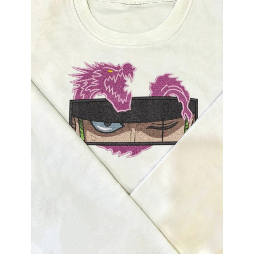 ZORO WITH DRAGON FRAME ANIME Embroidered Sweat5.jpg