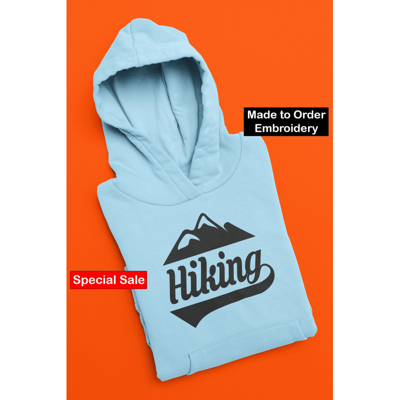 Hiking Embroidered Hoodie Hiking Gifts for Women Hiking Streetwear Hoodie Nature Lover Gift Trendy Nature Hoodie Gift 3.jpg