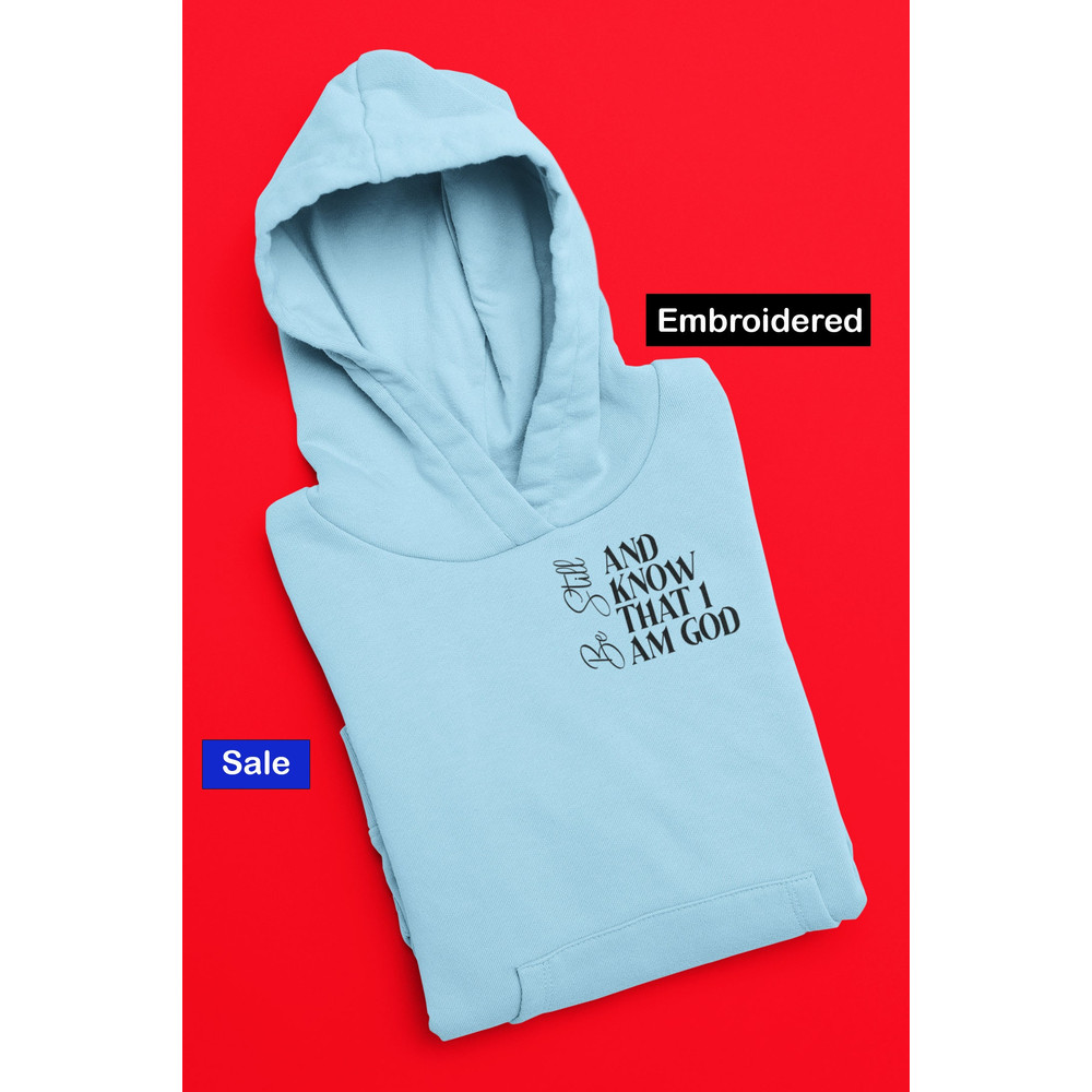 Jesus Christian Embroidered Hoodie Faith Embroidery Sweatshirt Christian Hoodie God Faith Over Fear Faith Gift 6.jpg