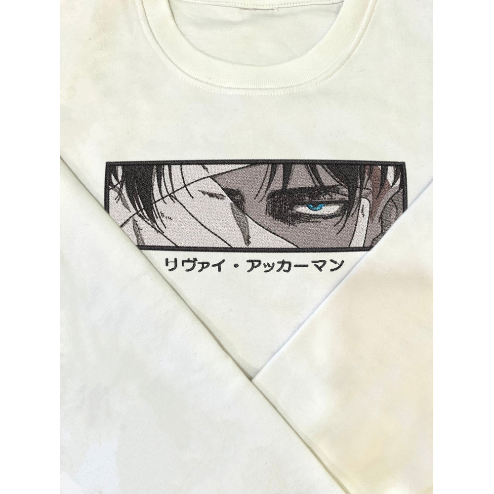 LEVI EYES FRAME ANIME Embroidered Sweat3.jpg