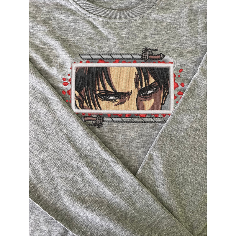 LEVI SWORDS FRAME ANIME Embroidered Sweat6.jpg