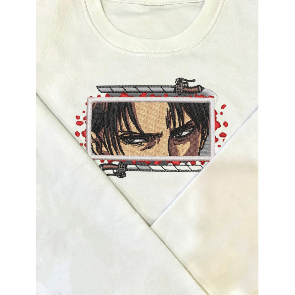 LEVI SWORDS FRAME ANIME Embroidered Sweat9.jpg