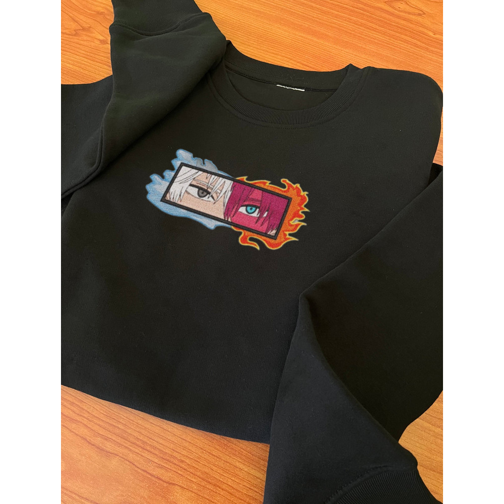 TODOROKI FIRE AND ICE FRAME ANIME Embroidered Sweat4.jpg