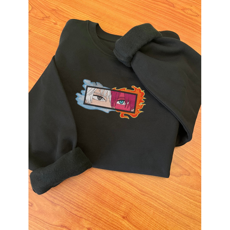 TODOROKI FIRE AND ICE FRAME ANIME Embroidered Sweat5.jpg