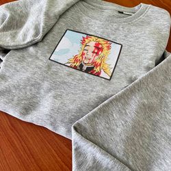BLOODED RENGOKU FRAME ANIME Embroidered Sweat