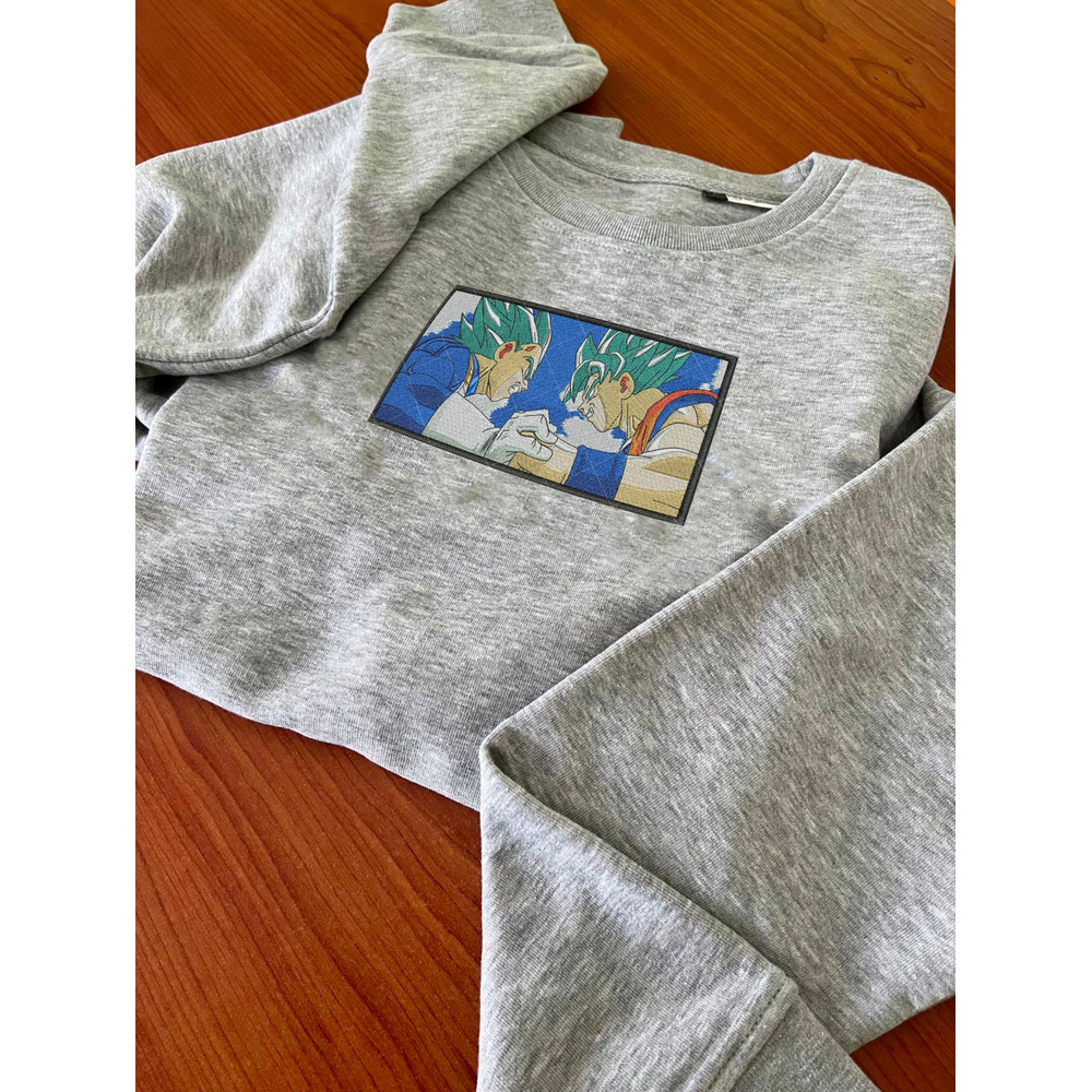 VEGETA FIGHT FRAME ANIME Embroidered Sweat1.jpg