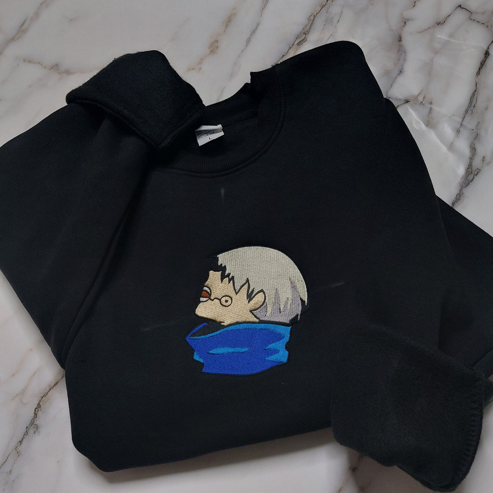 Anime Embroidered Sweatshirt, Embroidered Anime Shirt, Anime Shirt, Embroidered Shirt, Embroidered Hoodie, Anime Tee, Anime Shirt EJUJU001.jpg