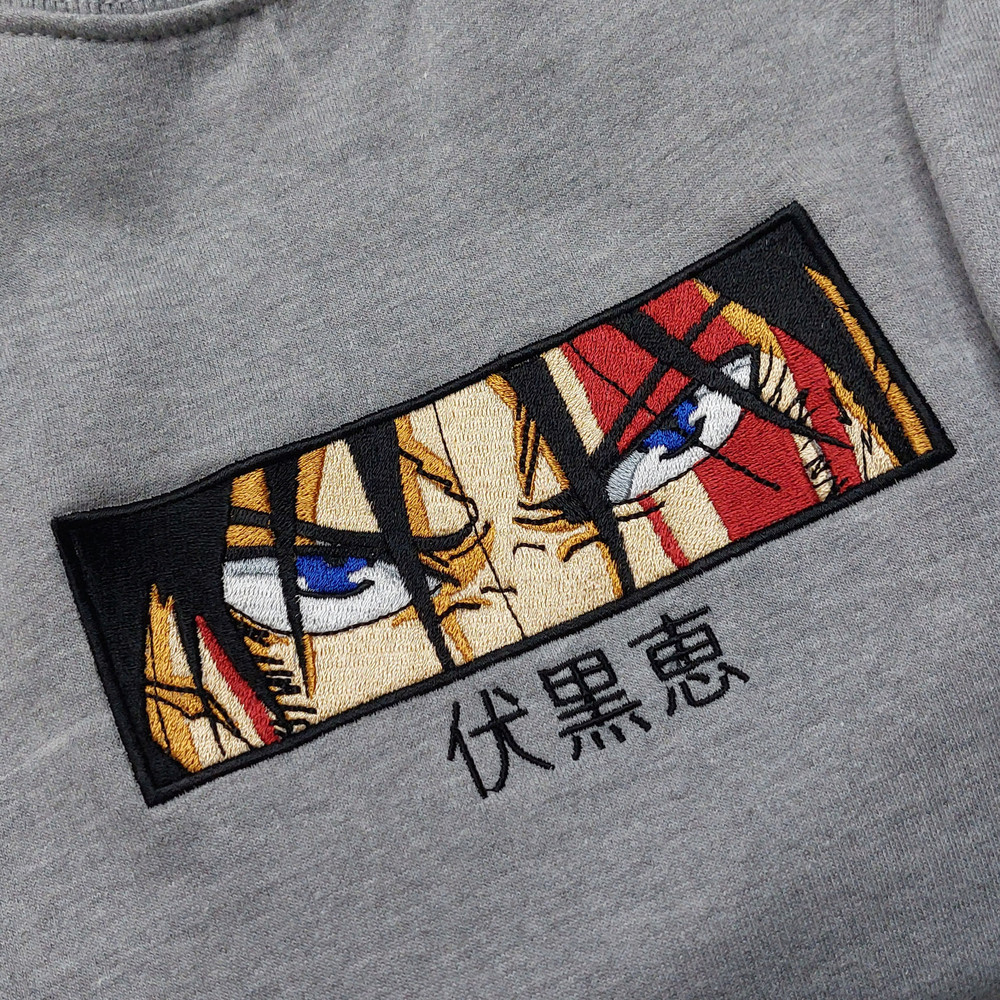 Anime Embroidered Sweatshirt, Embroidered Anime Shirt, Anime Shirt, Embroidered Shirt, Embroidered Hoodie, Anime Tee, Anime Shirt EJUJU094.jpg