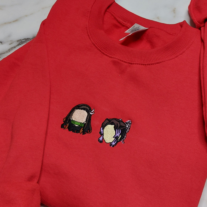 Anime Embroidered Sweatshirt, Embroidered Anime Shirt, Anime Shirt, Embroidered Shirt, Embroidered Hoodie, Anime Tee, Anime Shirt EKNYA052.jpg