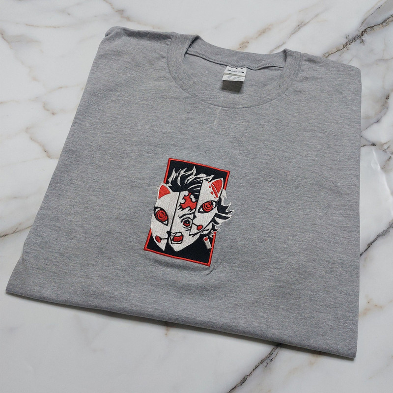 Anime Embroidered Sweatshirt, Embroidered Anime Shirt, Anime Shirt, Embroidered Shirt, Embroidered Hoodie, Anime Tee, Anime Shirt EKNYA069.jpg