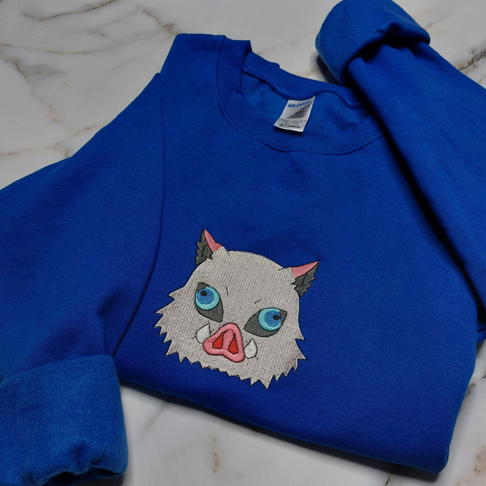 Anime Embroidered Sweatshirt, Embroidered Anime Shirt, Anime Shirt, Embroidered Shirt, Embroidered Hoodie, Anime Tee, Anime Shirt EKNYA088.jpg