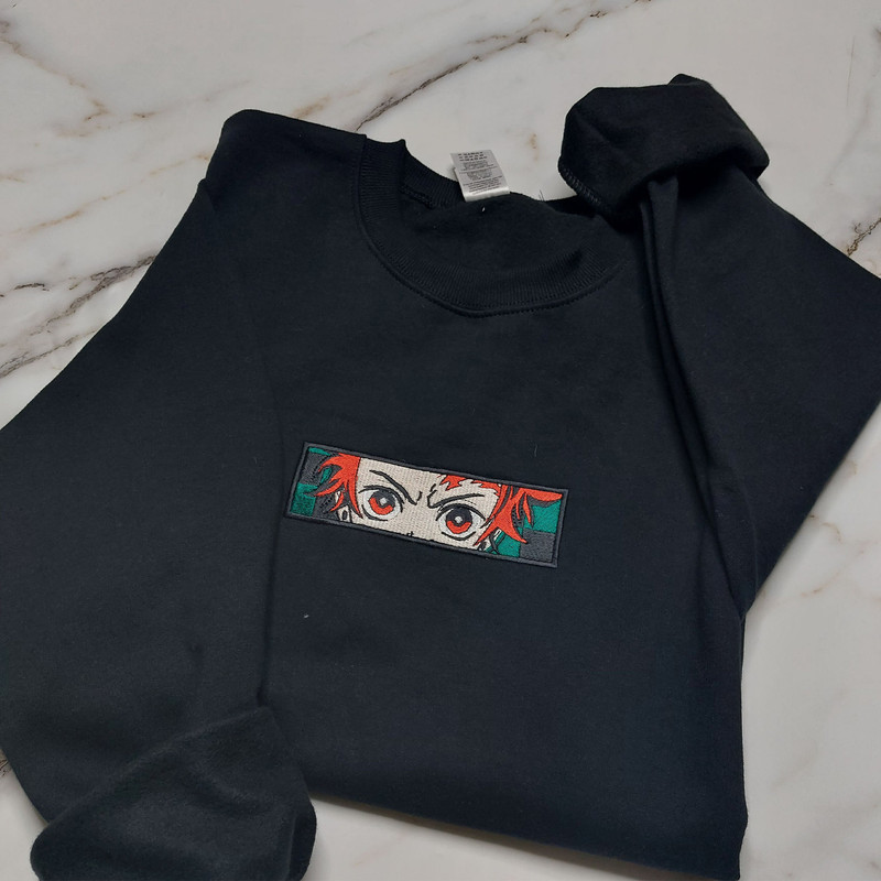 Anime Embroidered Sweatshirt, Embroidered Anime Shirt, Anime Shirt, Embroidered Shirt, Embroidered Hoodie, Anime Tee, Anime Shirt EKNYA090.jpg