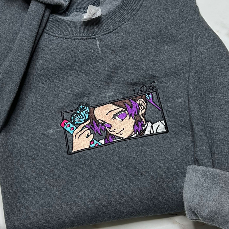 Anime Embroidered Sweatshirt, Embroidered Anime Shirt, Anime Shirt, Embroidered Shirt, Embroidered Hoodie, Anime Tee, Anime Shirt EKNYA101.jpg