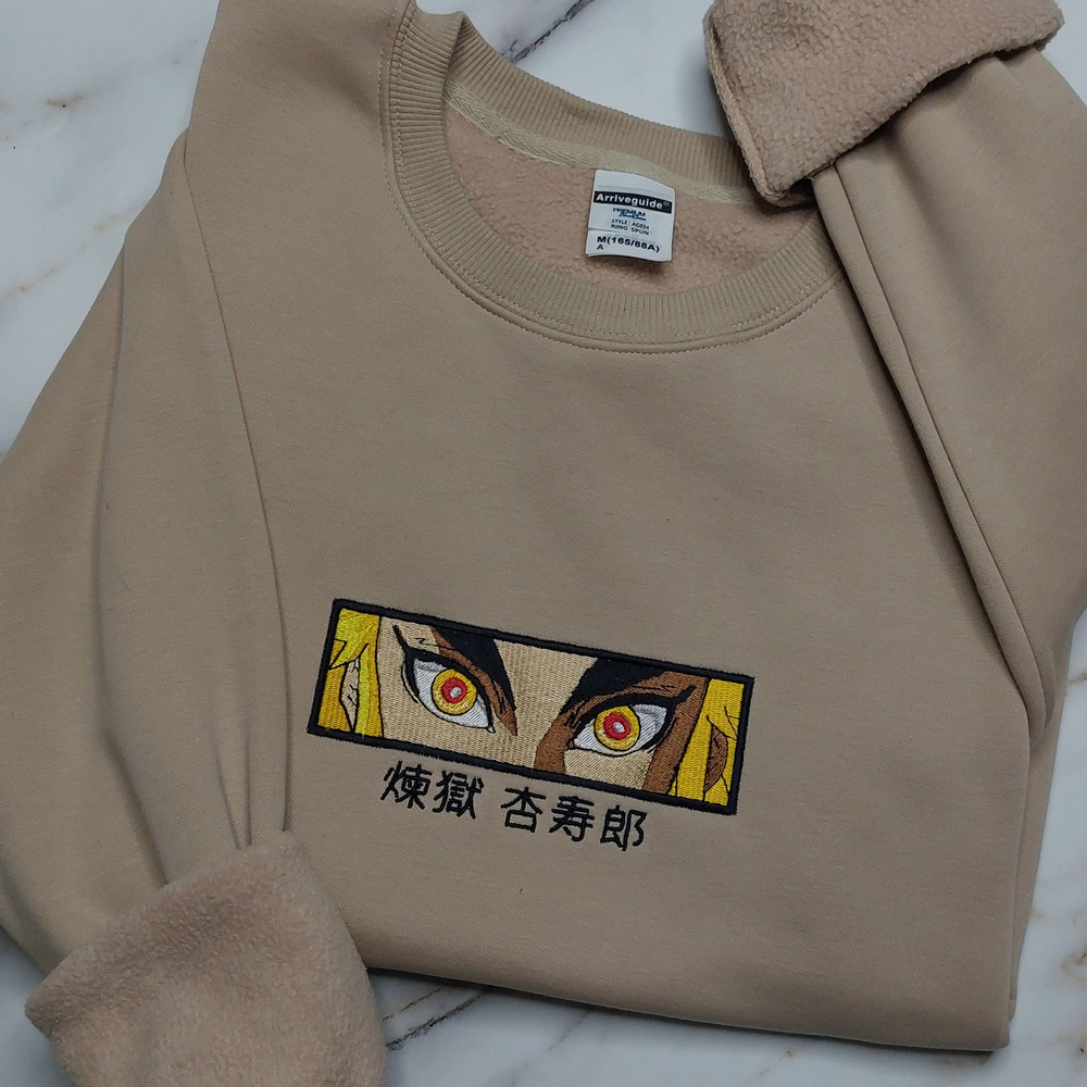 Anime Embroidered Sweatshirt, Embroidered Anime Shirt, Anime Shirt, Embroidered Shirt, Embroidered Hoodie, Anime Tee, Anime Shirt EKNYA140.jpg