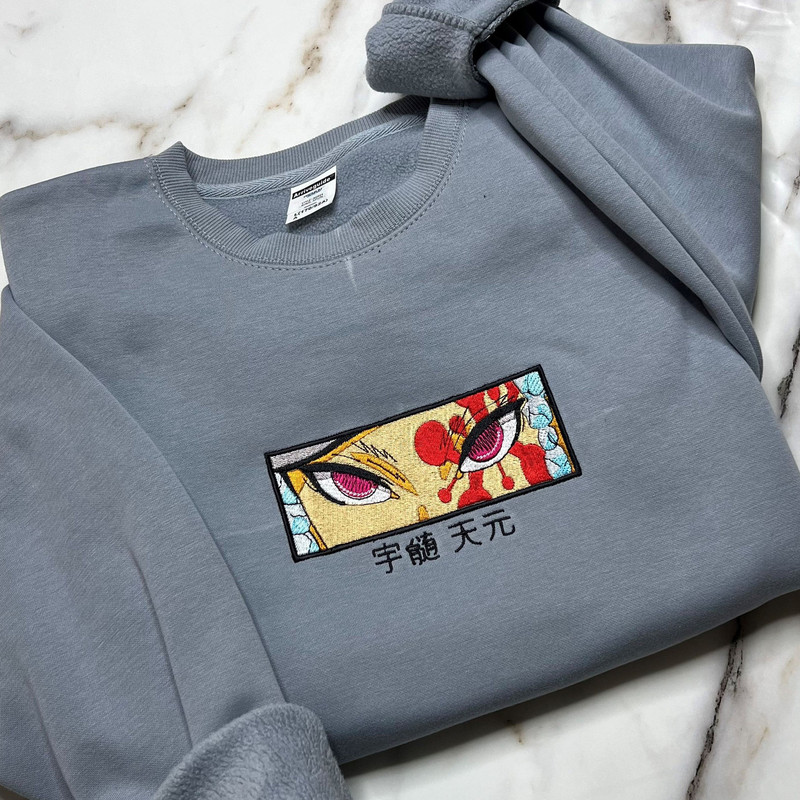 Anime Embroidered Sweatshirt, Embroidered Anime Shirt, Anime Shirt, Embroidered Shirt, Embroidered Hoodie, Anime Tee, Anime Shirt EKNYA142.jpg