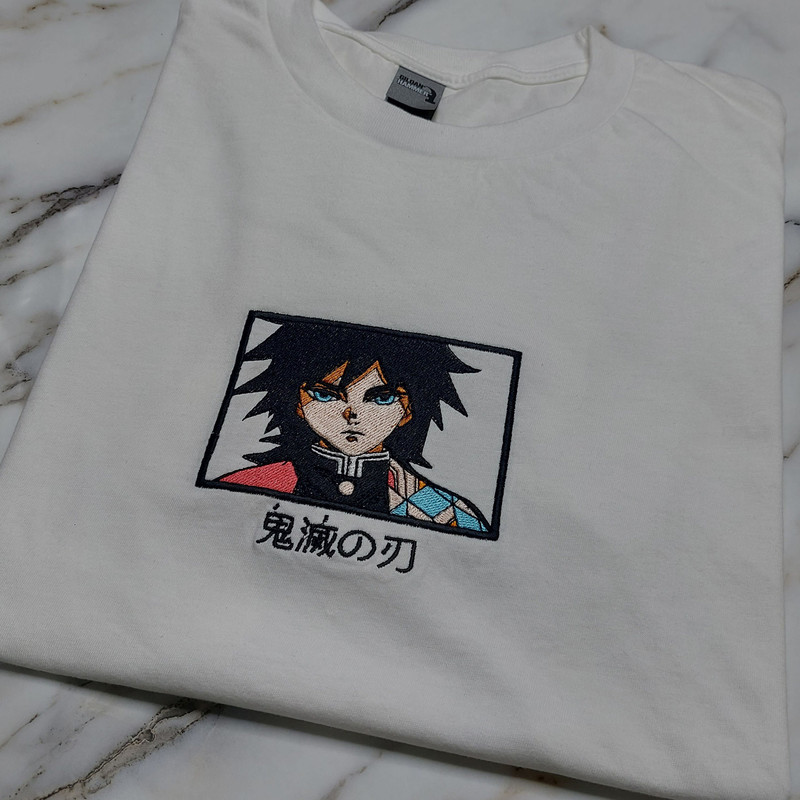 Anime Embroidered Sweatshirt, Embroidered Anime Shirt, Anime Shirt, Embroidered Shirt, Embroidered Hoodie, Anime Tee, Anime Shirt EKNYA180.jpg