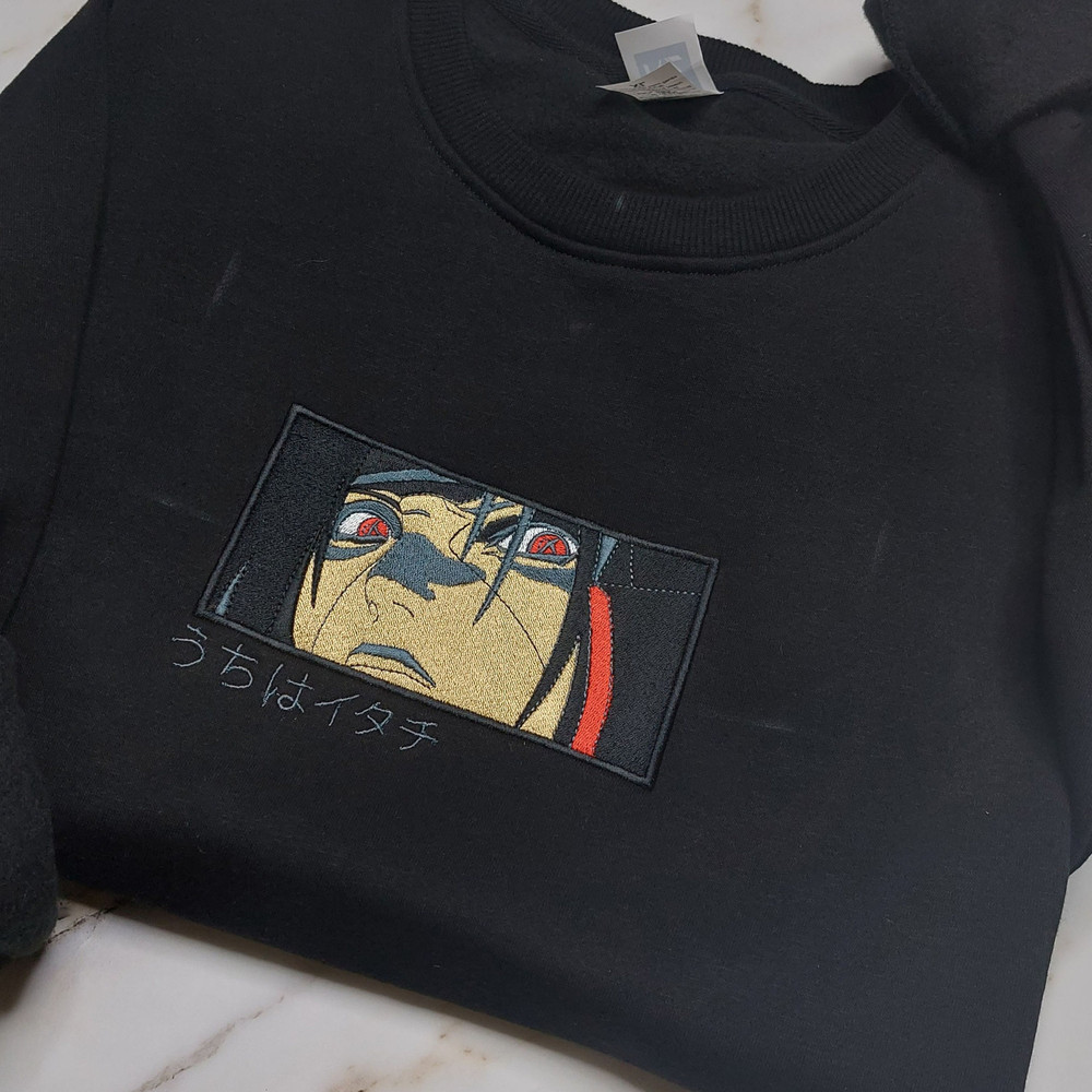 Anime Embroidered Sweatshirt, Embroidered Anime Shirt, Anime Shirt, Embroidered Shirt, Embroidered Hoodie, Anime Tee, Anime Shirt ENARU296.jpg