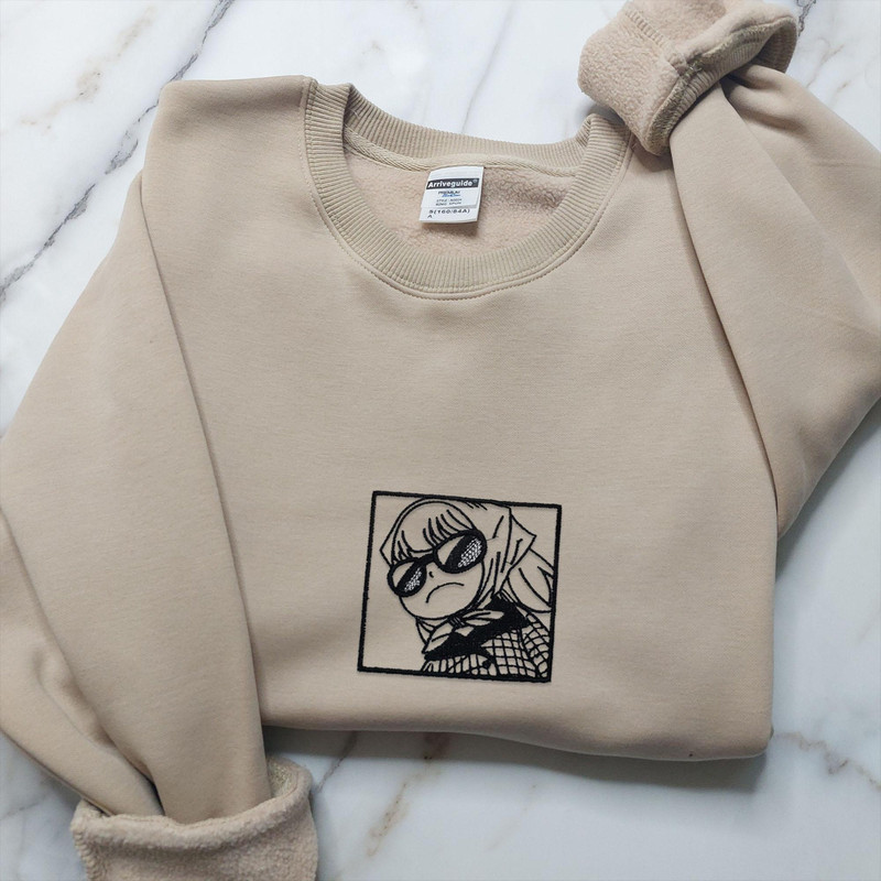Anime Embroidered Sweatshirt, Embroidered Anime Shirt, Anime Shirt, Embroidered Shirt, Embroidered Hoodie, Anime Tee, Anime Shirt ESPFA013.jpg