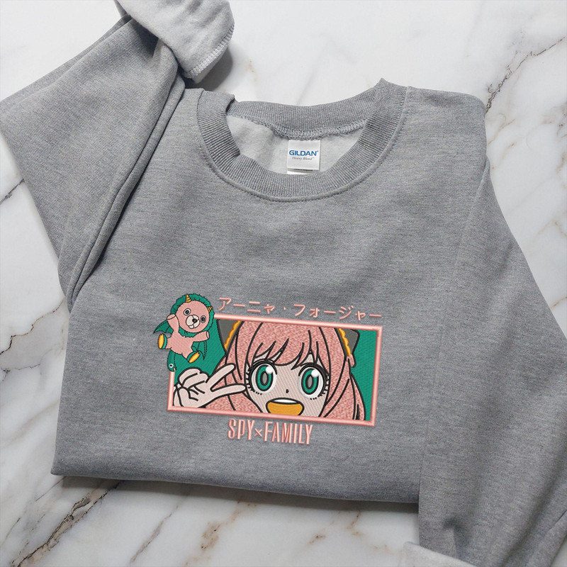 Anime Embroidered Sweatshirt, Embroidered Anime Shirt, Anime Shirt, Embroidered Shirt, Embroidered Hoodie, Anime Tee, Anime Shirt ESPFA021.jpg