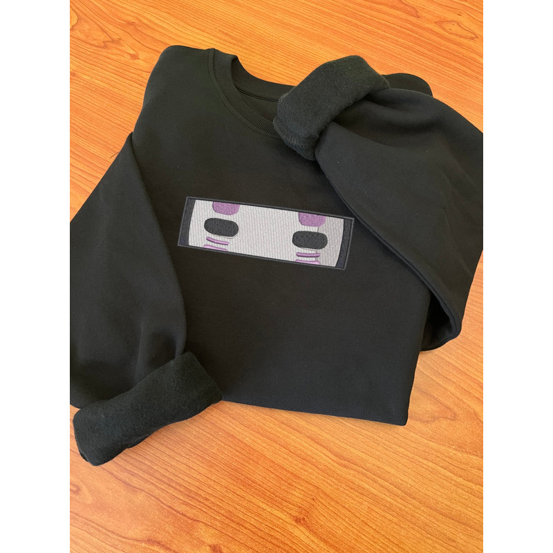 NO FACE EYES FRAME ANIME Embroidered Sweat2.jpg
