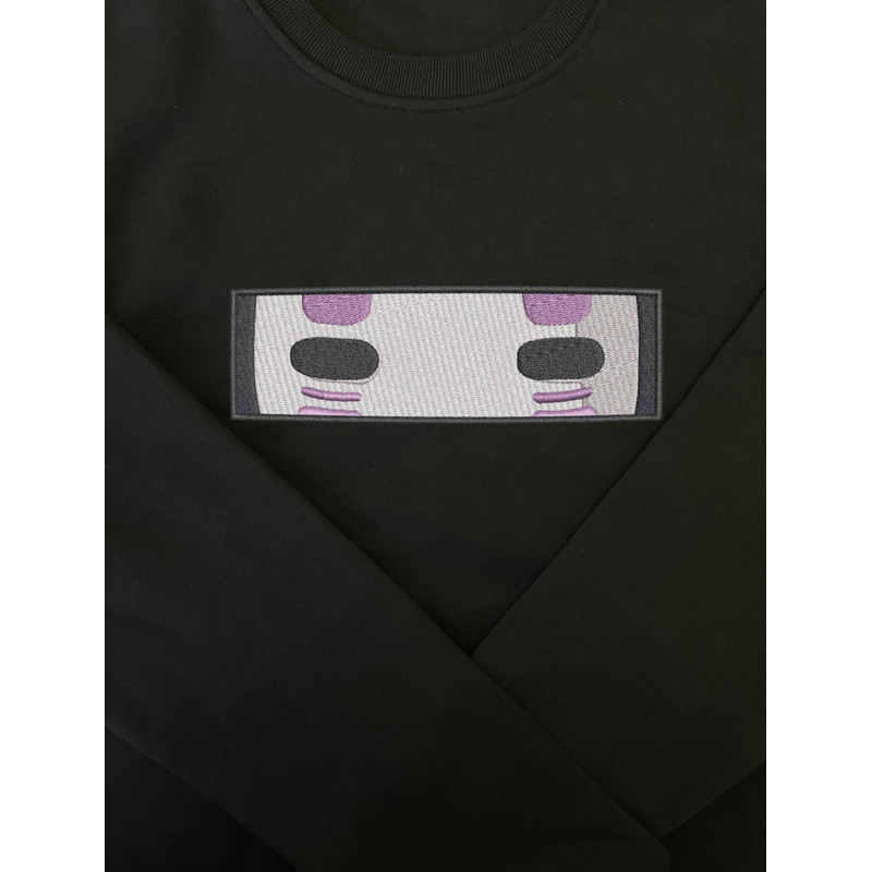 NO FACE EYES FRAME ANIME Embroidered Sweat3.jpg