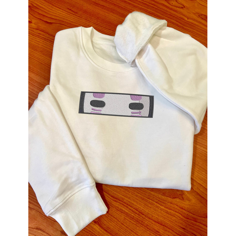NO FACE EYES FRAME ANIME Embroidered Sweat8.jpg