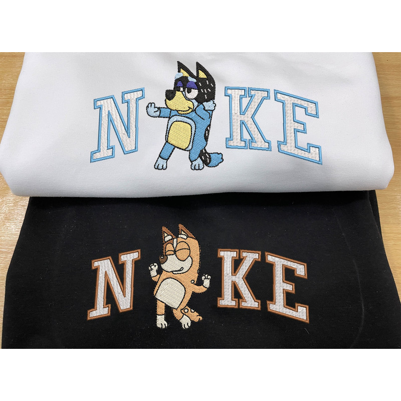 Bluey Bandit Chilli Couple Embroidered Sweatshirt01.jpg