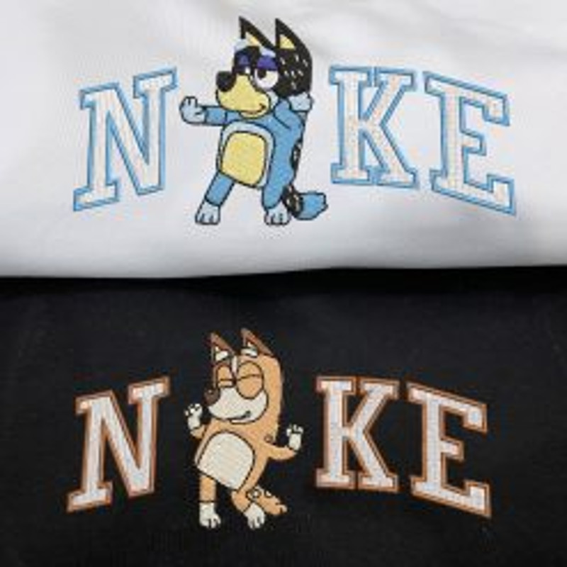 Bluey Bandit Chilli Couple Embroidered Sweatshirt14.jpg