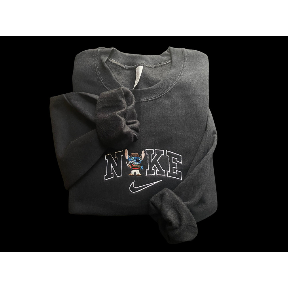 Halloween Stitch Freddy Krueger Nike Embroidered Shirt, Stitch Embroidery T-Shirt, Stitch Embroidered Sweatshirt, Stitch Embroidered Polo Shirt.jpg
