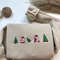 Kirby Christmas Tree Embroidered Sweatshirt Inspired Crewneck Sweatshirt Christmas Xmas.jpg