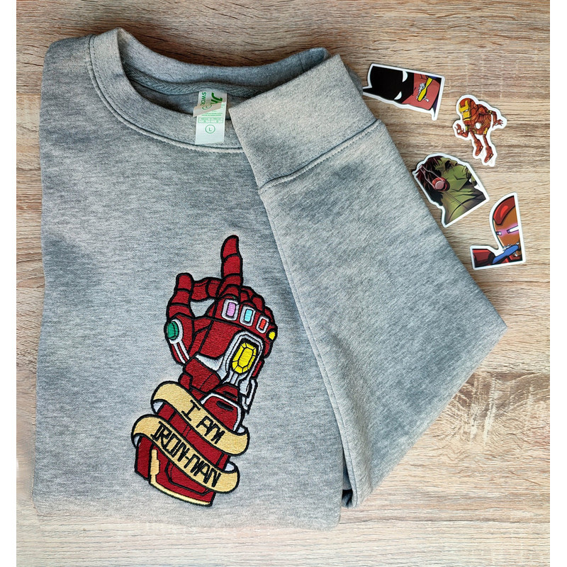 Marvel I'm Iron Man Embroidered Sweatshirt, Iron Man Movie Embroidered T-shirt, Iron Man Movie Embroidery Polo Shirt.jpg