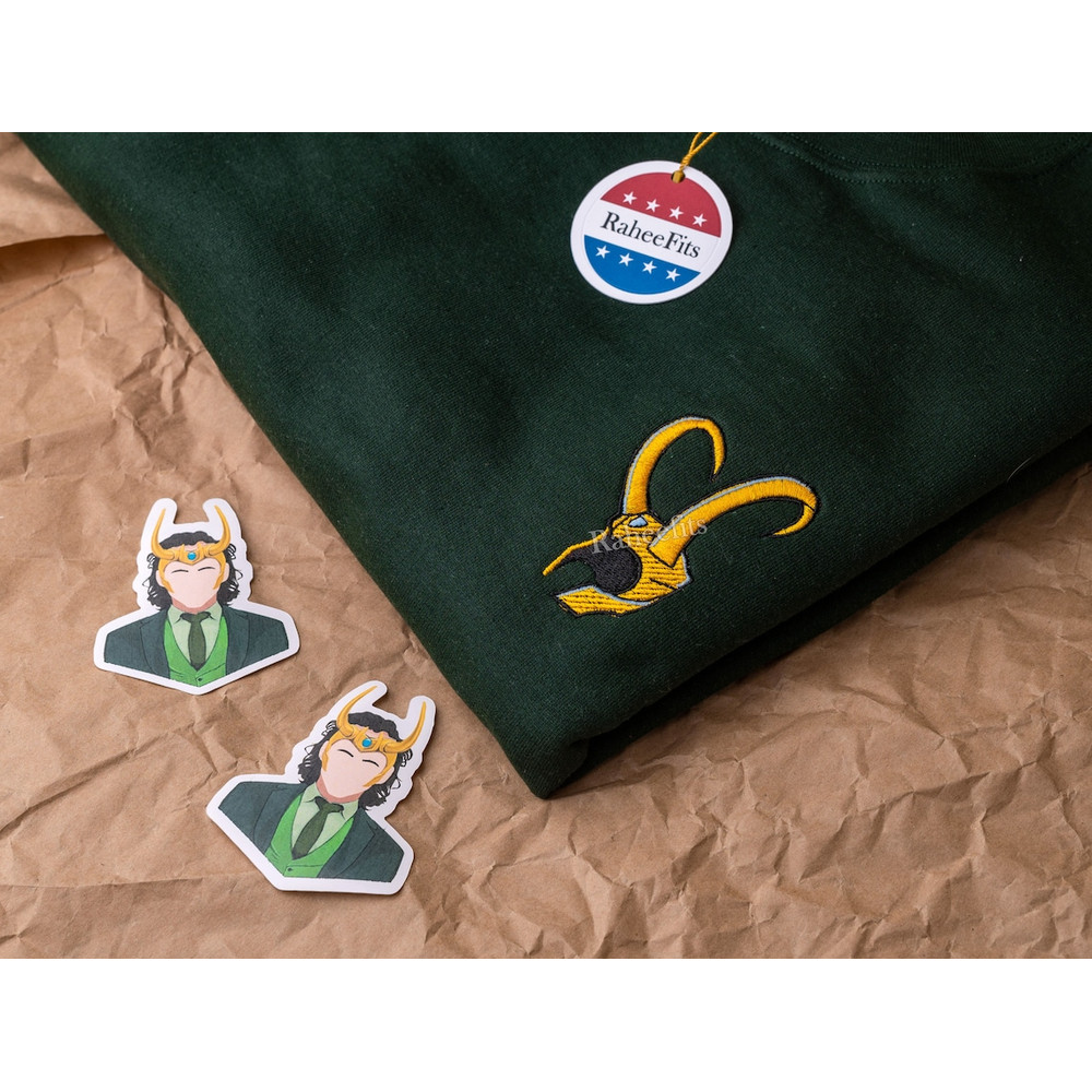 Marvel Loki God Of Mischief Embroidered Sweatshirt Christmas Xmas.jpg