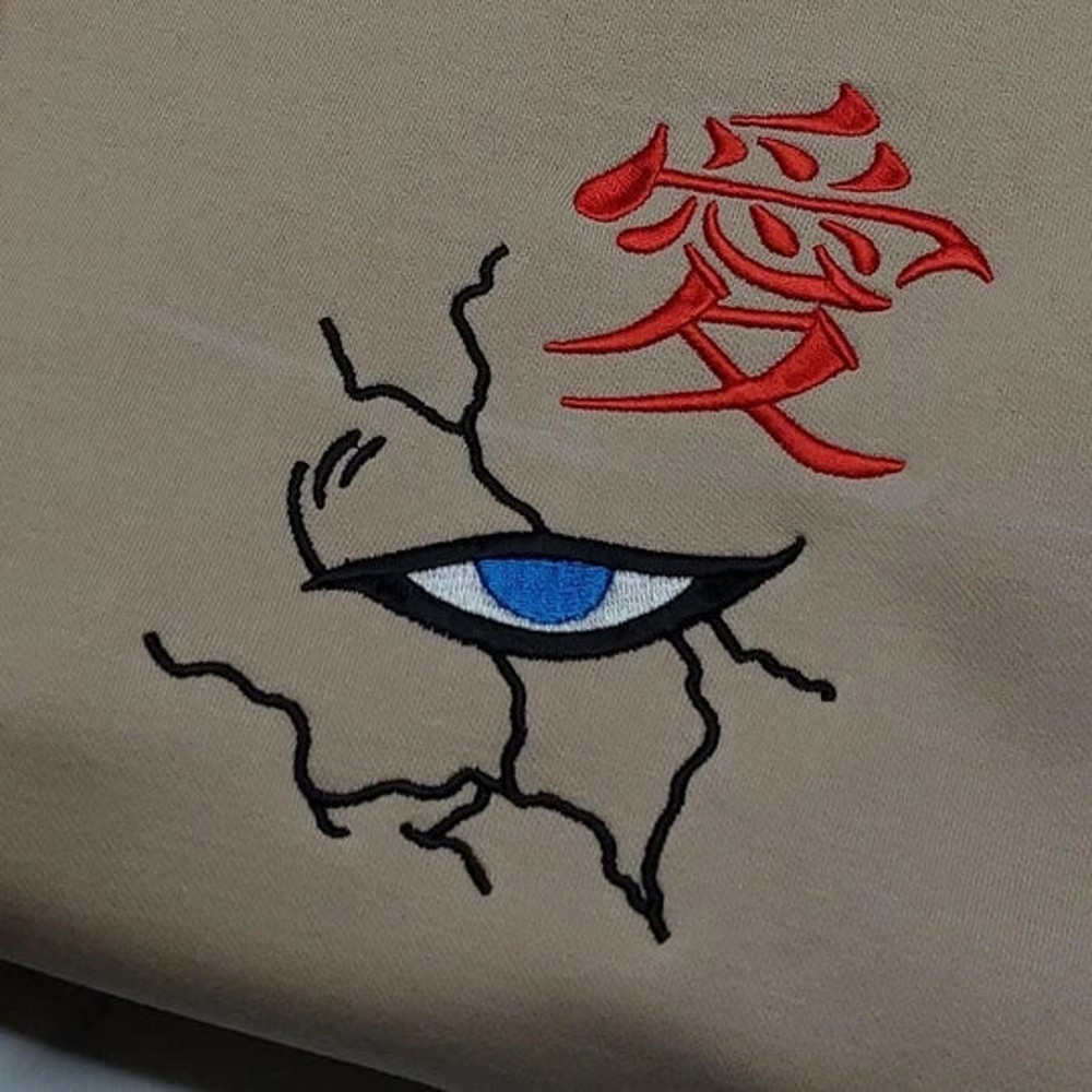 Naruto Gaara Subtle NIKE Embroidered Sweatshirt, Anime Embroider Sweatshirt, Naruto Movie Hoodie Embroidery.jpg