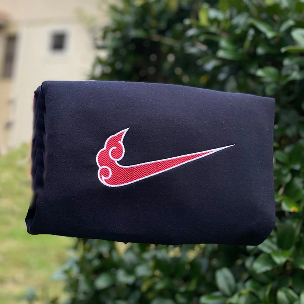 Naruto Itachi Clan NIKE Embroidered Sweatshirt, Anime Embroider Sweatshirt, Naruto Movie Hoodie Embroidery.png