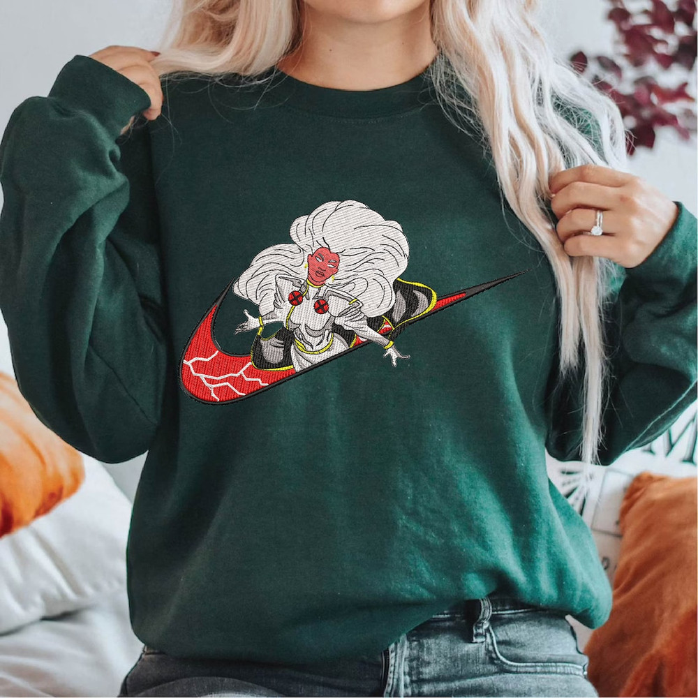 Storm Marvel Comics Embroidered Sweatshirt Christmas Xmas.jpg