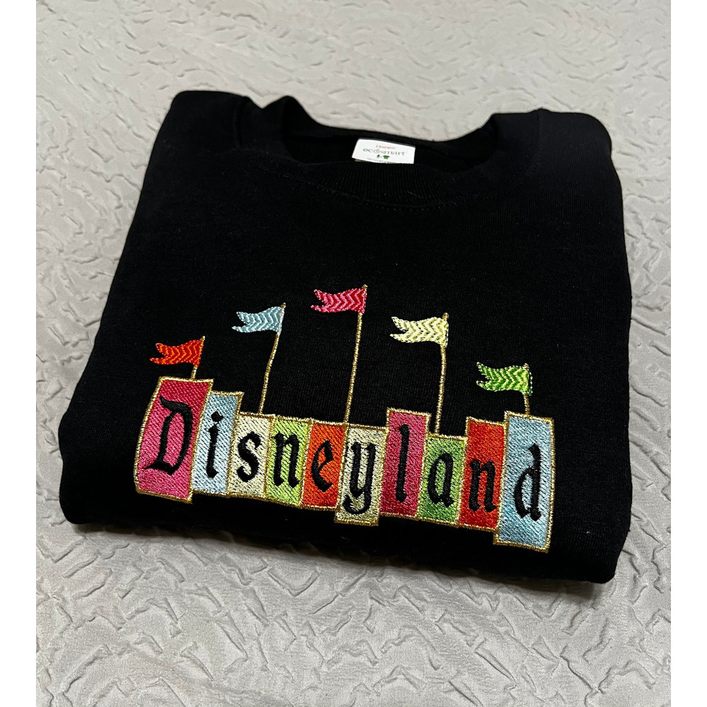 Vintage Disneyland Disney Embroidered Sweatshirt Inspired Crewneck Sweatshirt Christmas Xmas.jpg
