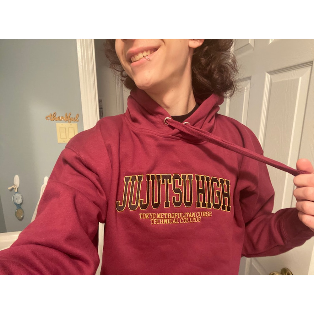 Jujutsu Kaisen Anime Embroidered College Style Hoodie1.jpg