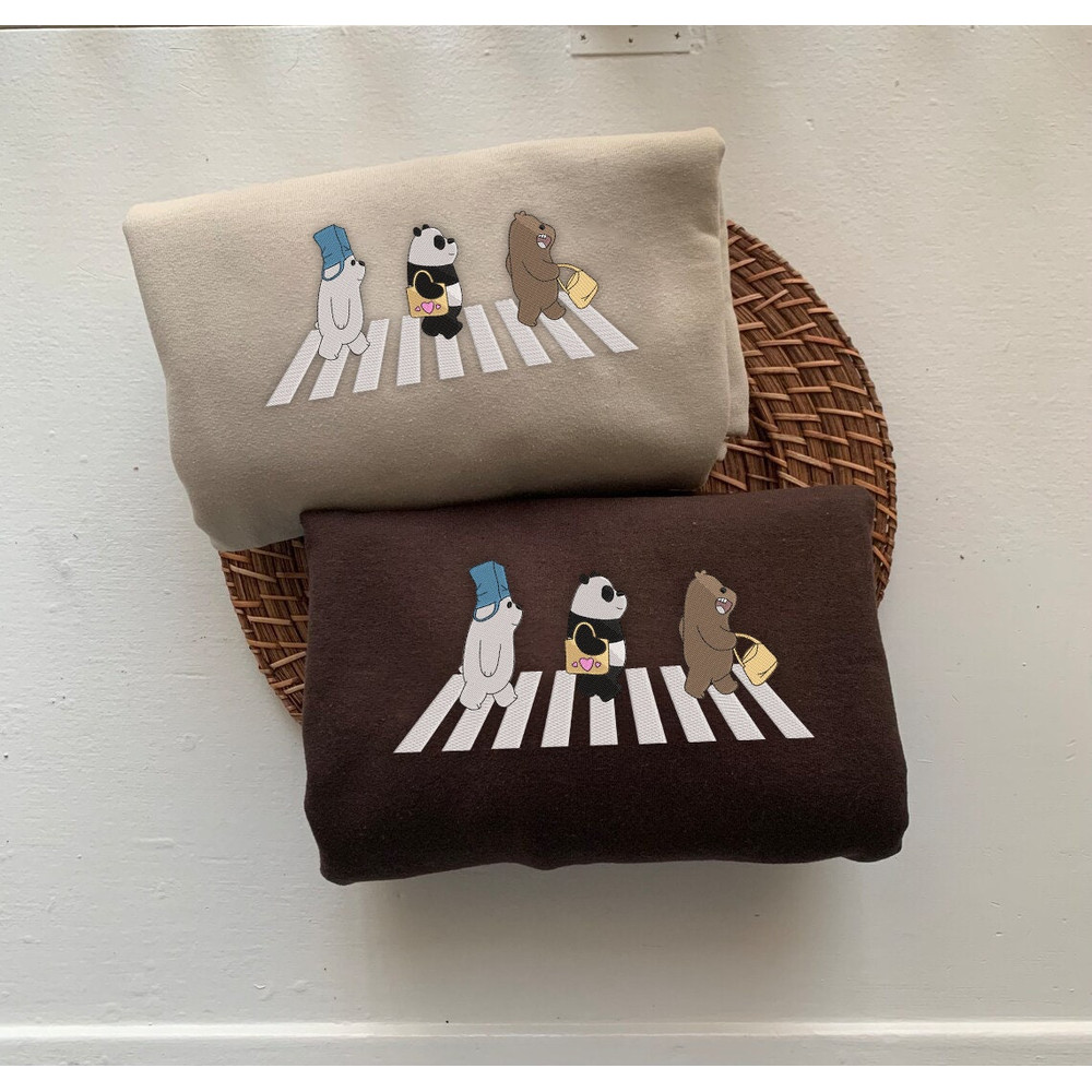 We Bare Bears Lovely Embroidery Sweatshirt, We Bare Bears Shirt Fan Gifts, We Bare Bears Cartoon Network Hoodie, We Bare Bears Vintage Shirt 1.jpg