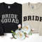 Custom Embroidered Bride Bridal Party Bride Squad Sweatshirt, Bridesmaid Bachelorette Embroidery Shirt, Bride To Be, Team Bride Matching.jpg